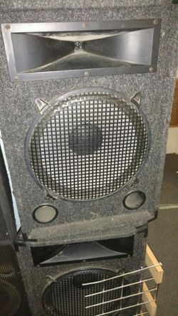 15 in pa speakers