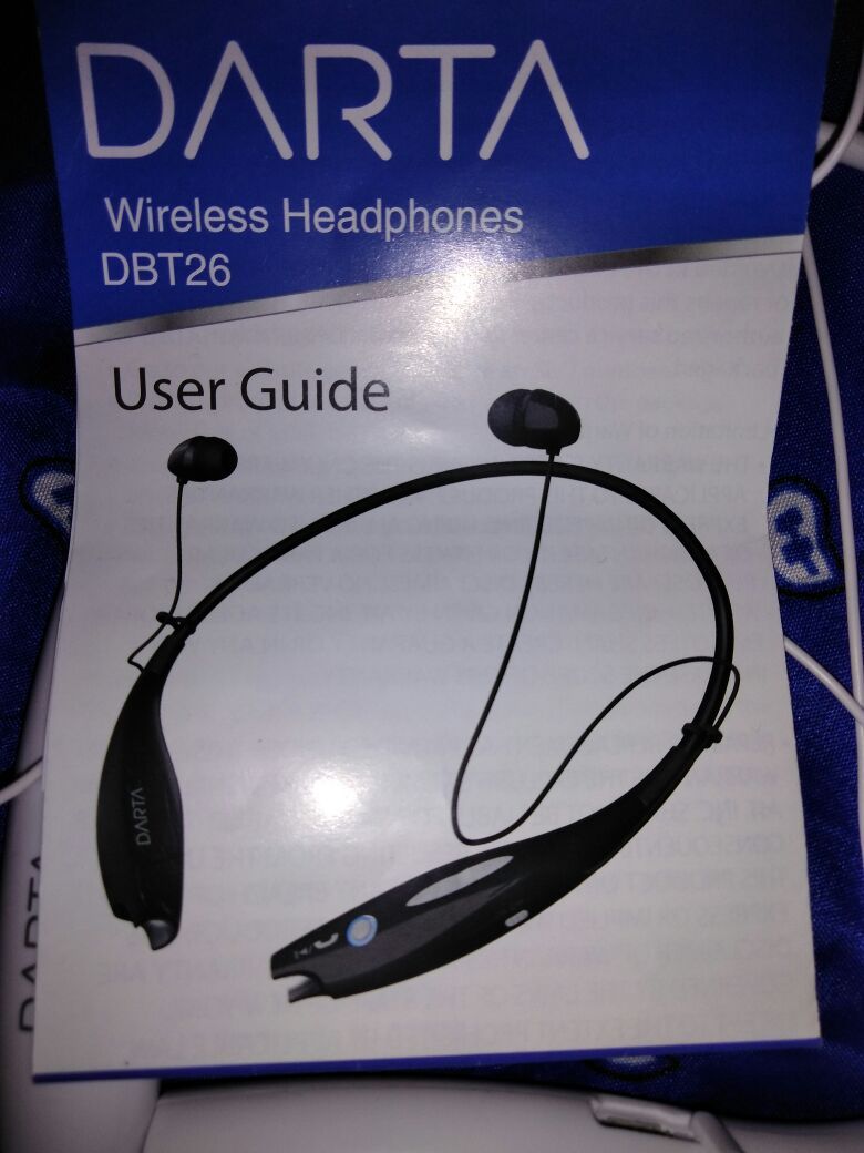 Darta Wireless Headphones.