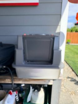 XXXL SS Litter Box w/lid