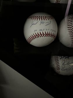 Zach Mckinstry Signed Baseball