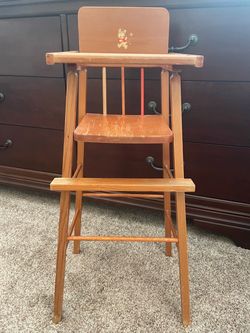 Vintage Doll High Chair