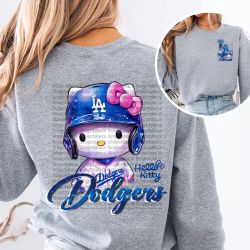 Hello Kitty Dodgers Night, Crewnecks, T-shirts, Hoodies, Custom Shirts, Tshirts 