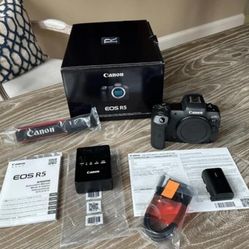 Canon Eos R5 Camera 