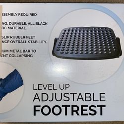 Adjustable Footrest for under desk