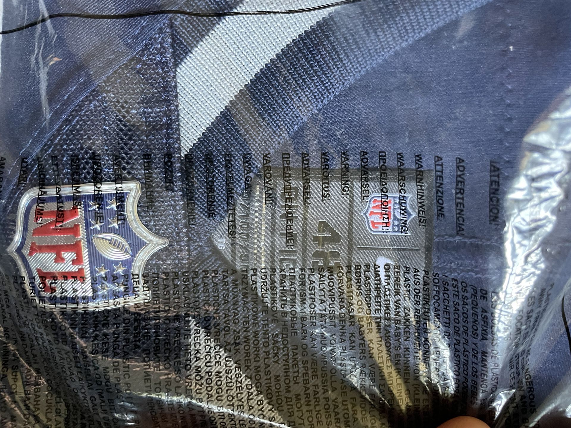 Tom Brady Nike Vapor Elite Size 48 Home Jersey
