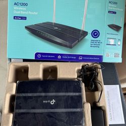 TP-Link AC1200 Dual Band WiFi Router (Archer C50)