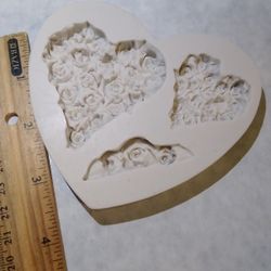 Silicon Mold For Chocolate Or Fondant $8