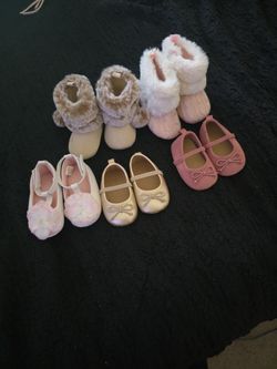3 Month Baby Girl Shoe Lot