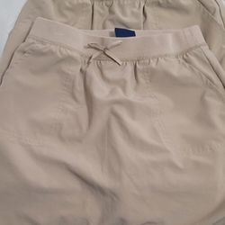 4 School Skirts With Short Underneath 
