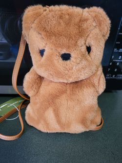 Teddy Bear Crossbody Purse