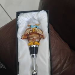 Owl Wine Bottle Stopper