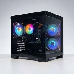 Budget Gaming PC RGB Intel i7 4th Gen 16GB RAM 256GB SSD Win11 Pro WiFi