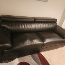 One Love Seat , a 3 Seater Couch and a Small Deep Freezer 