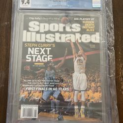 Steph Curry Sports Illustrated Magazines ( 2 ) 