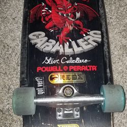 2007 Powell Peralta Steve Caballero Stinger Reissue Skateboard Complete 