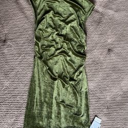 New- Commence Brand Velvet Midi Dress- Size Small 