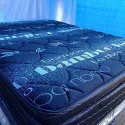 $220 Queen Pillow Top Mattress Only Brand New Free Delivery Same Day 