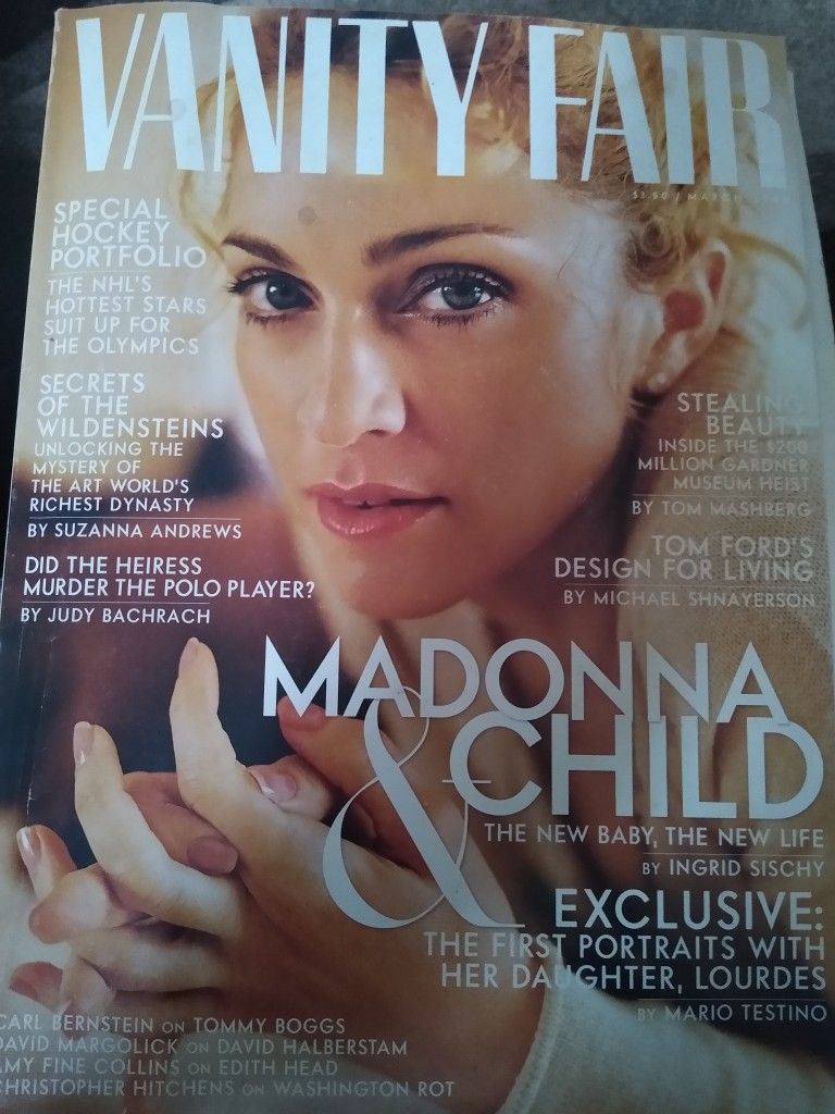 Vanity Fair, Madonna And Child