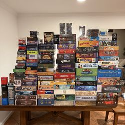 Board Games: Dominion, Twilight Struggle, Medina, Dune, & 100 Others