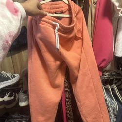 Orange Sweatpants 
