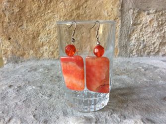 Nice Earrings, Art Glass