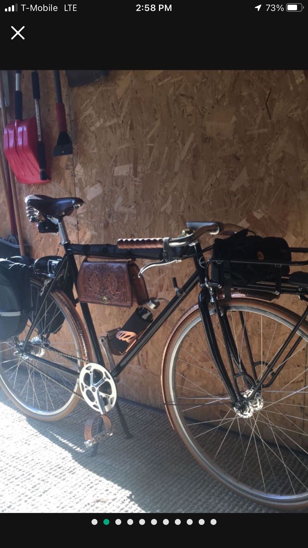 Linus Gaston 5 Custom Randonneur Town Bike