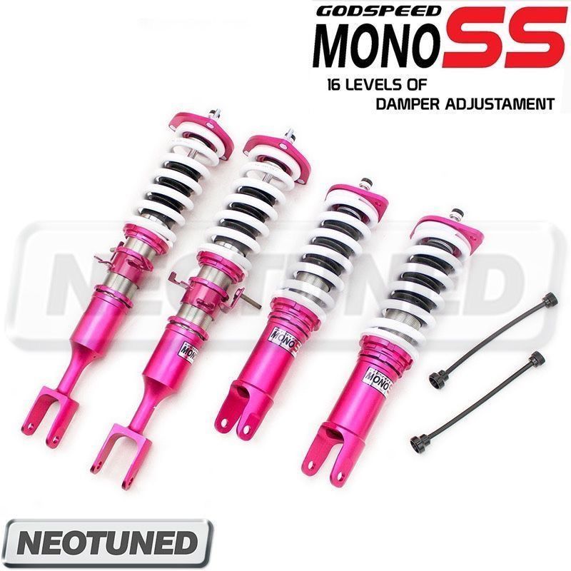GODSPEED MSS0270 MONOSS DAMPER COILOVERS KIT STRUT SHOCK SPRING FOR NISSAN 350Z Z33 2003-09 / G35 COUPE V35 2003-07 / G35 SEDAN RWD V35 2003-06