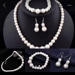 3pcs Freshwater Pearl Jewelry Set