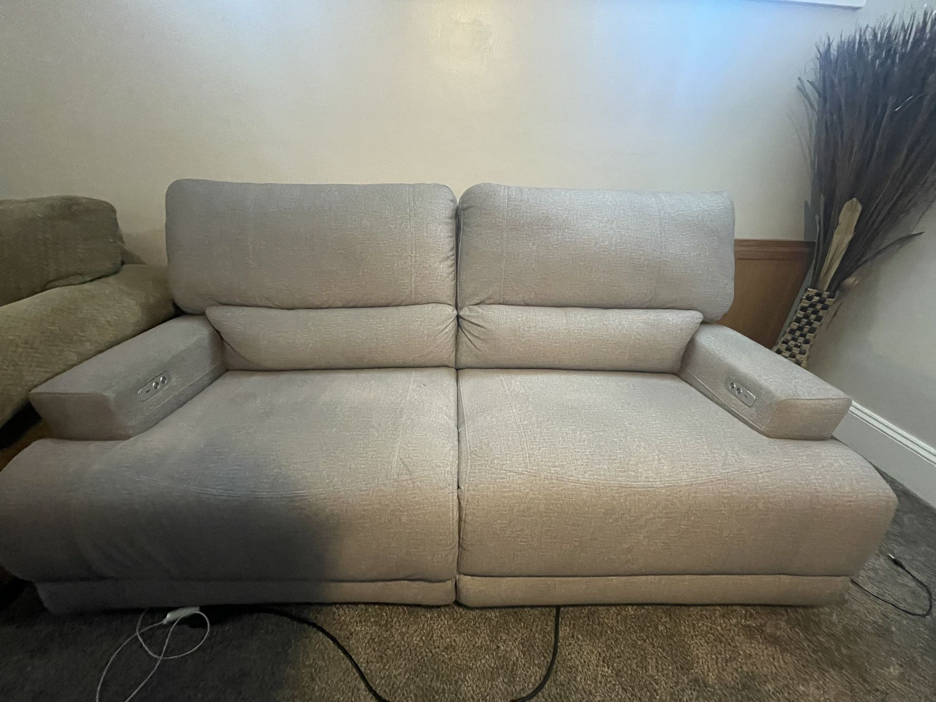 Gray Reclining Couches