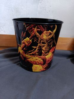 Mortal kombat 2 shao kahn popcorn bucket