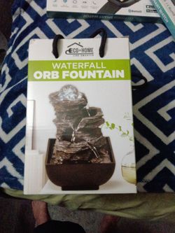 Waterfall Orb Fountain