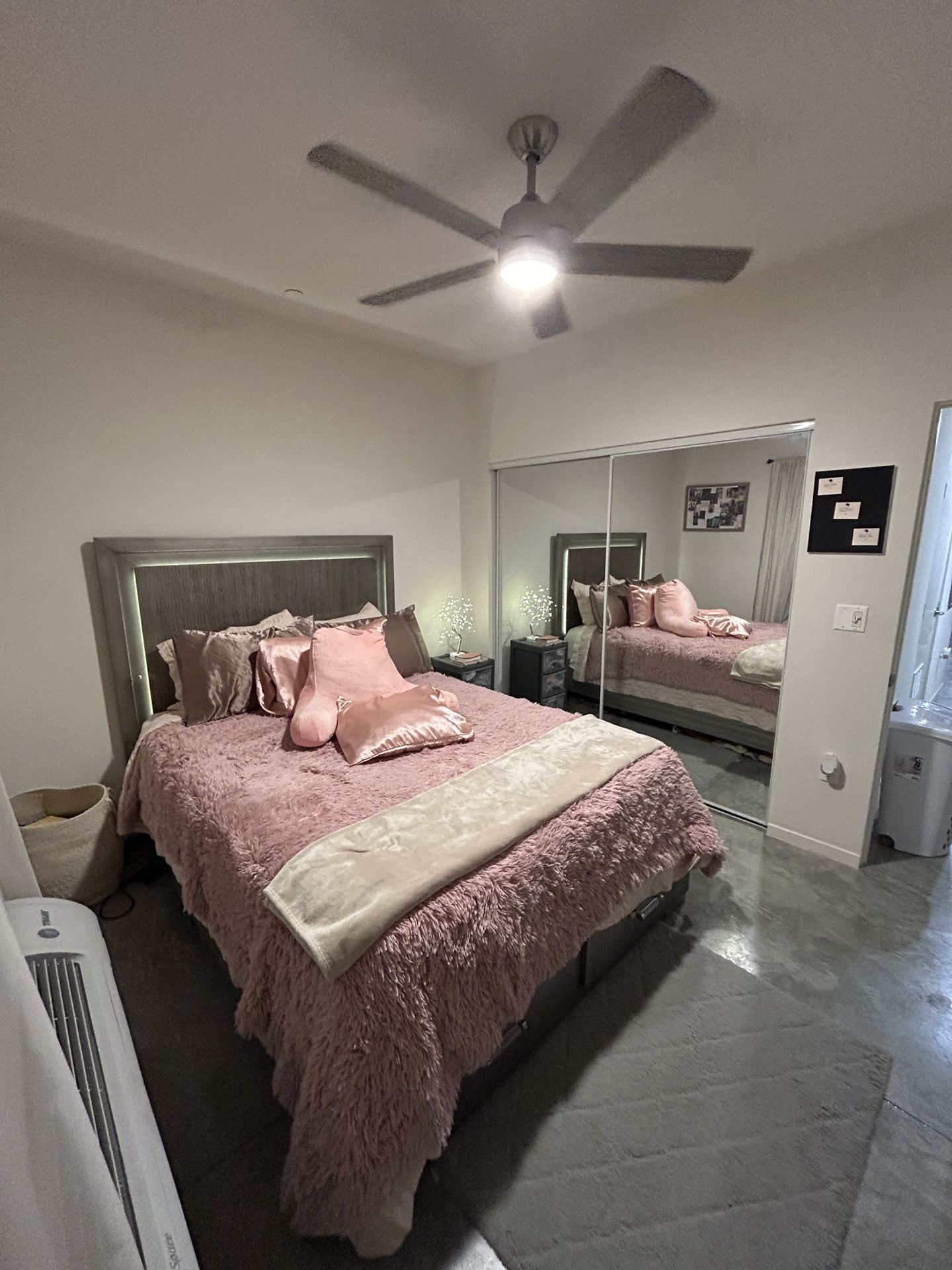 Chic Taupe Queen Size Bed frame