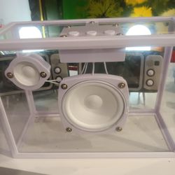 Home Twin Cinema with clear Bluetooth Speaker 
