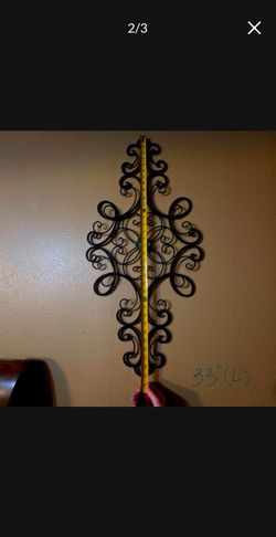 Metal Wall Decor Set (2)