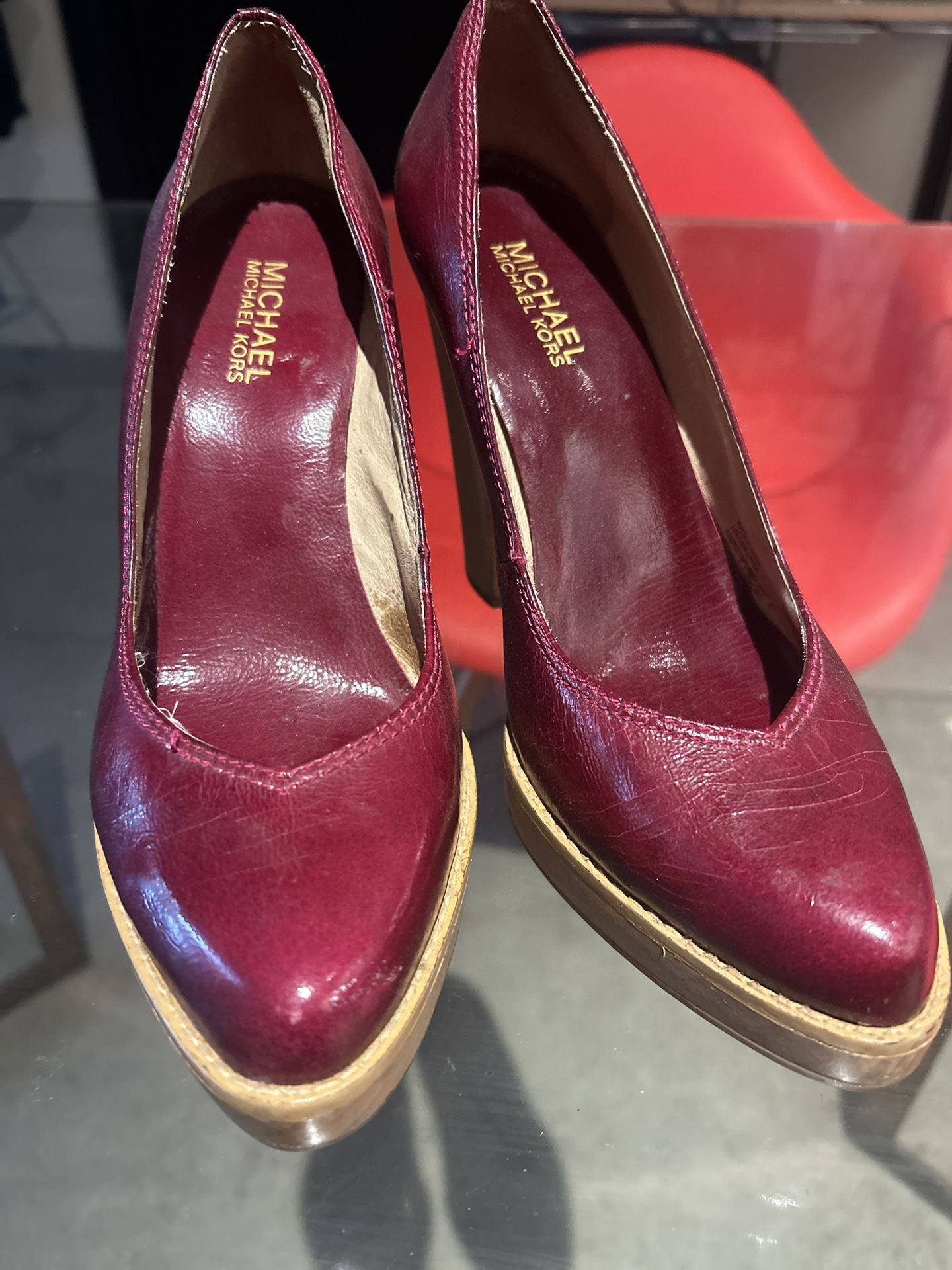 Michael Kors Red Heels