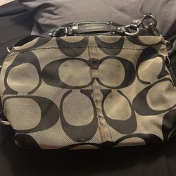 Woman Used Coach Bag 