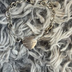Tiffany And Company Three Piece And Include The Infinity Necklace The Necklace And A Heart Bracelet Return To Center