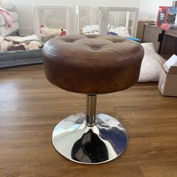 Stool Swivel - Real Leather