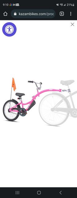 Bike Attachment Trailer Single Wheel