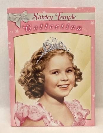 Shirley Temple Collection Vol. 1 3 DVD boxed set movies Heidi Curly Top Broadway