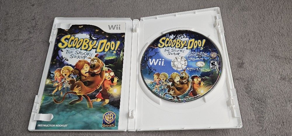 Nintendo Wii Scooby-Doo And The Spooky Swamp Game (Tested)