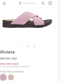 New in box women’s WACO shoe company Revitalign sandle style is Riviera size 11 color is Mauve 