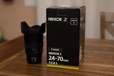 Nikon Z 24-70 F2.8 Lense S Line Mint Condition
