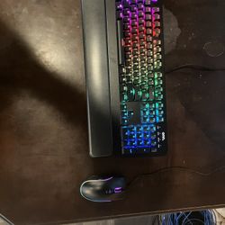 Onn Brand Gaming RGB Mouse And Keyboard 