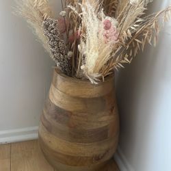 Boho Vase And Pampas Grass 