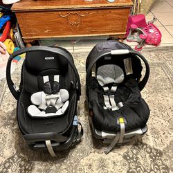 Chico and Peg Perego car seats