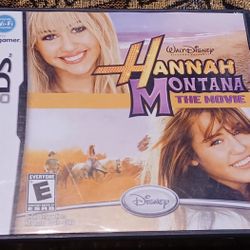 Hannah Montana Nintendo DS Music Cartridge Manual Case Fun