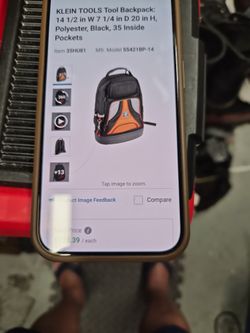 KLEIN TOOLS TOOL BACKPACK