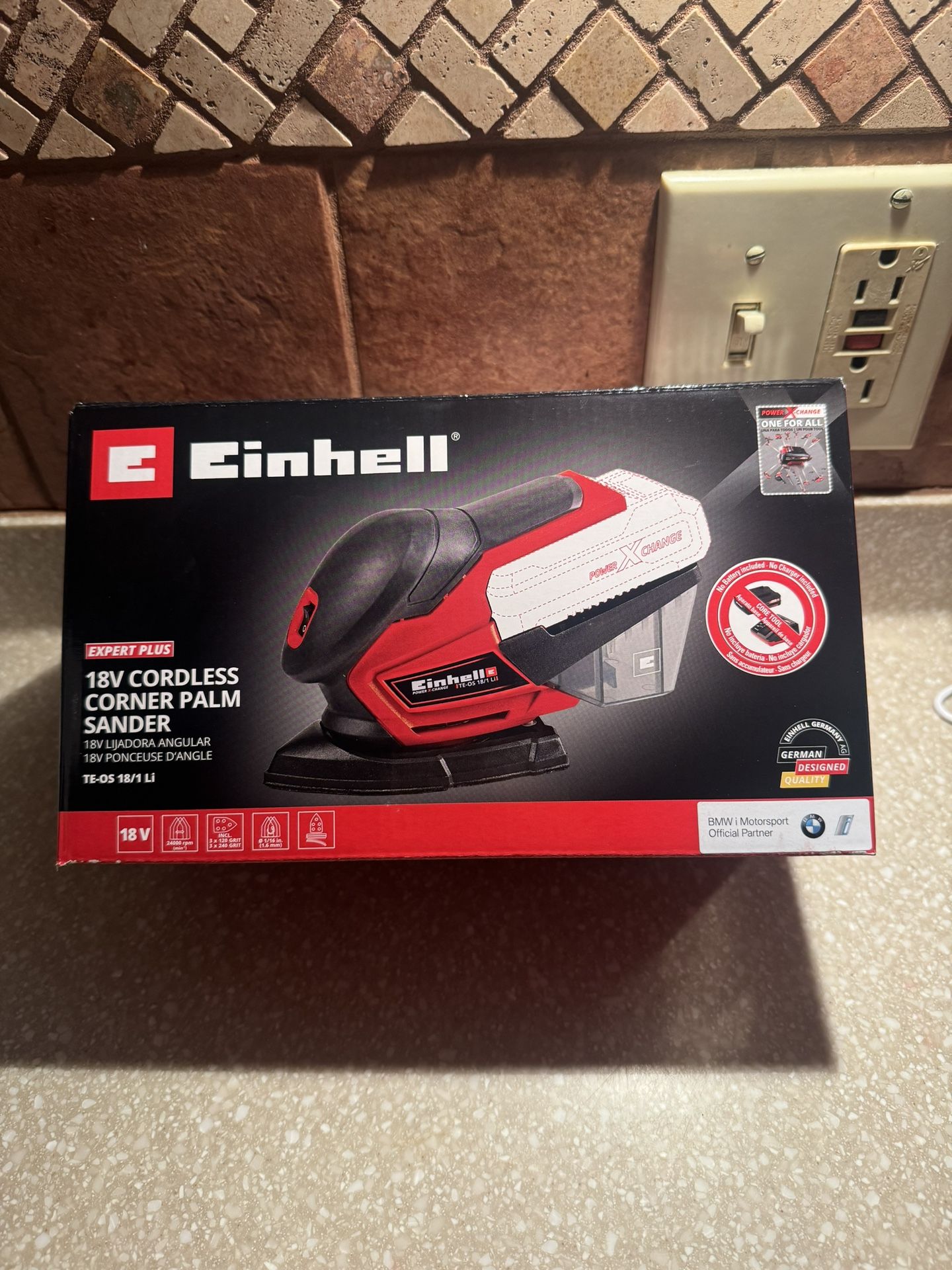 Einhell Sander 18v 