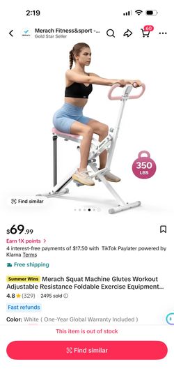 Squat machine